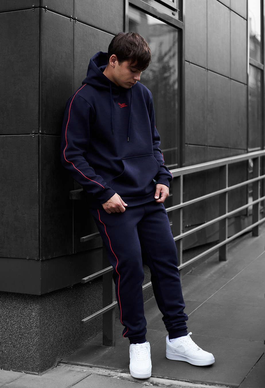 Dres Staff lu navy fleece