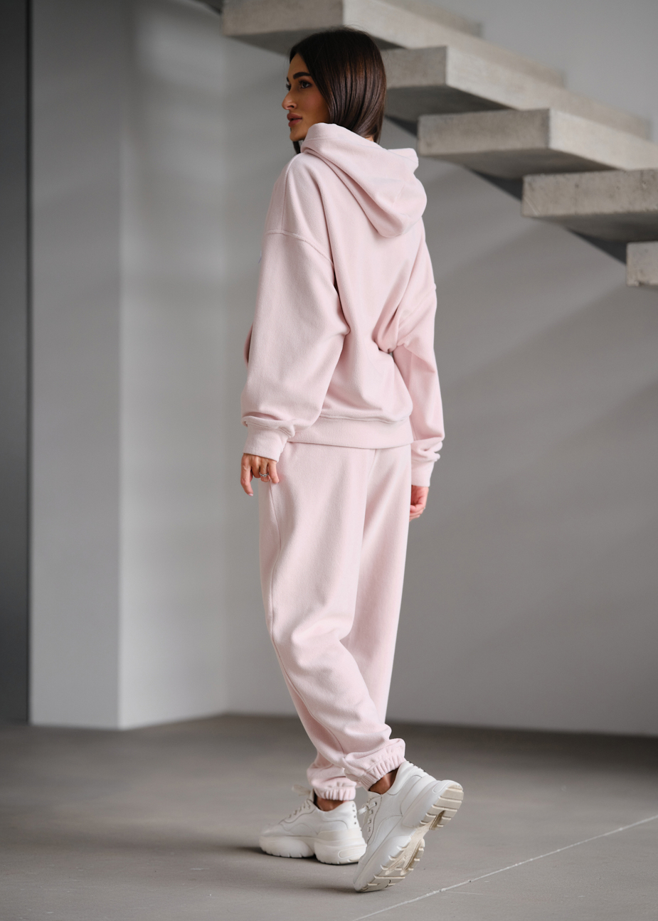 Damski dres Staff nu pink fleece oversize