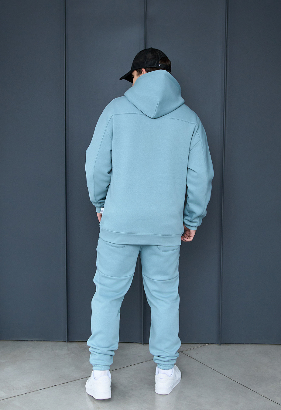 Dres Staff sa light blue logo fleece