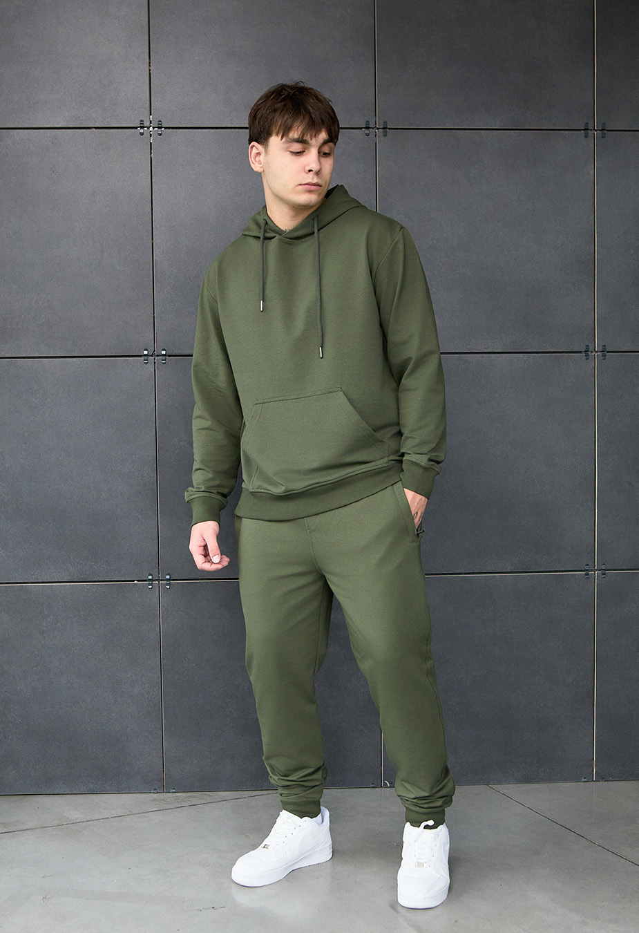 Dres Staff vit khaki basic