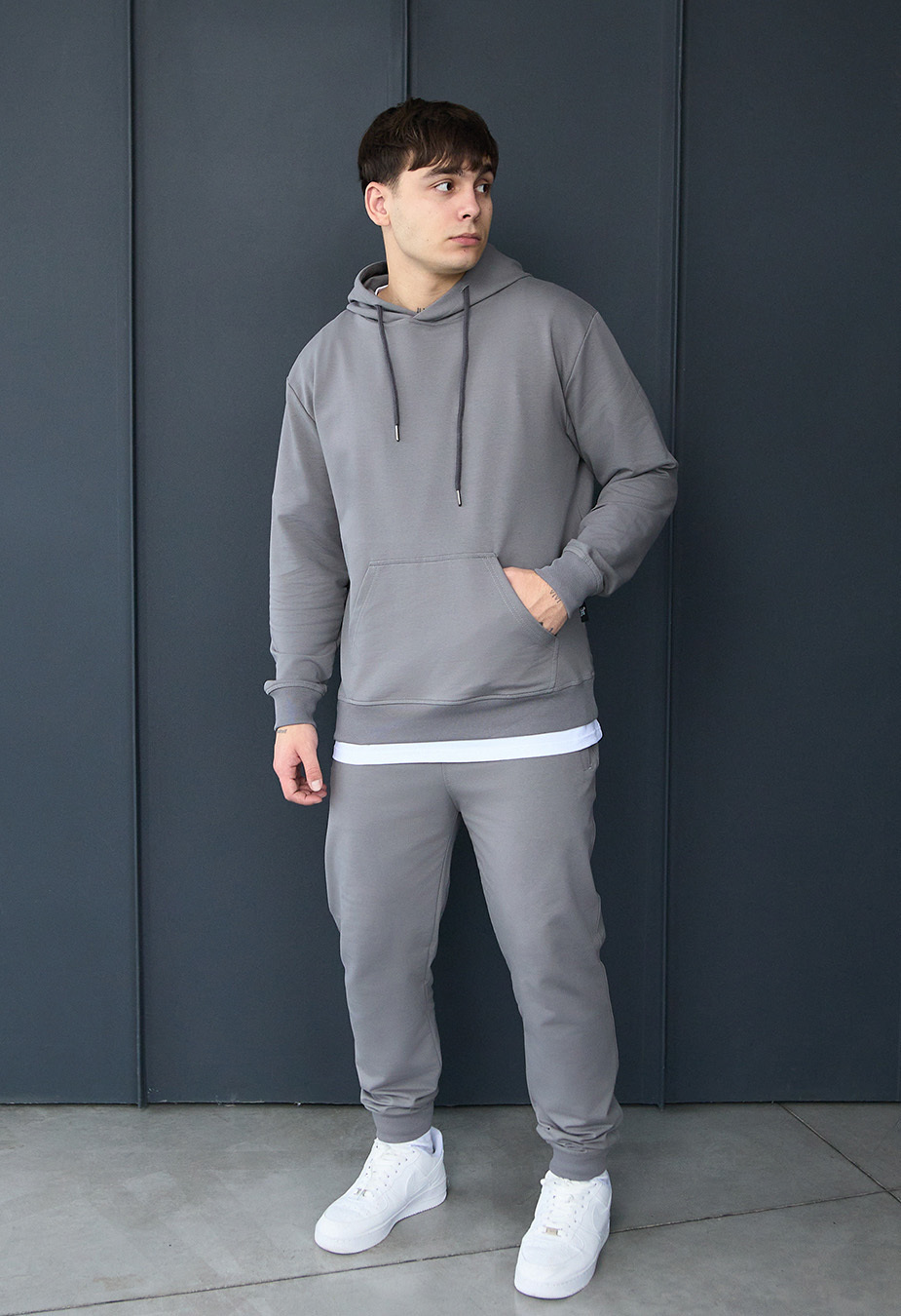 Dres Staff vit gray basic