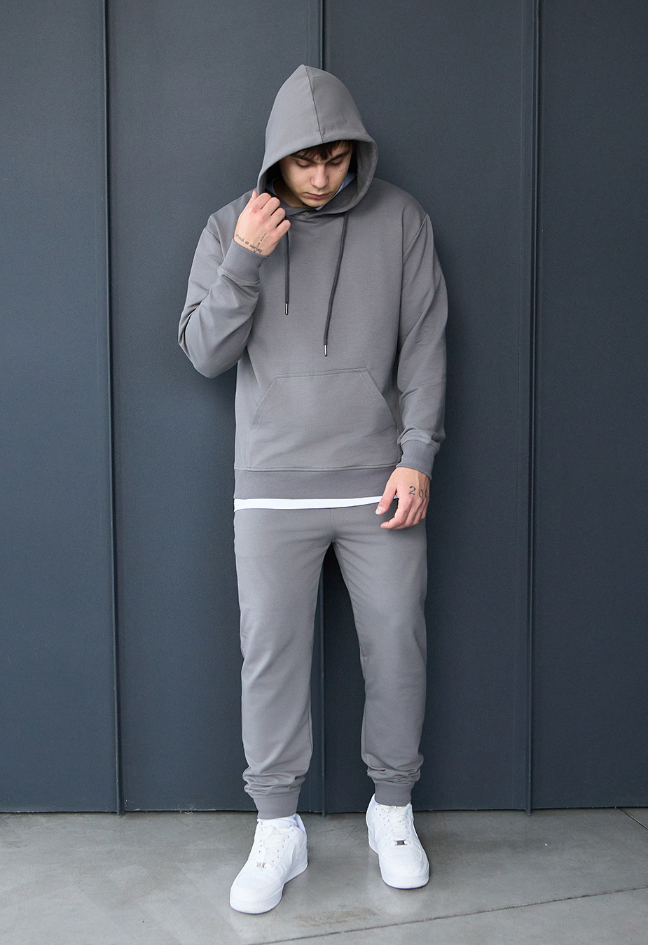 Dres Staff vit gray basic