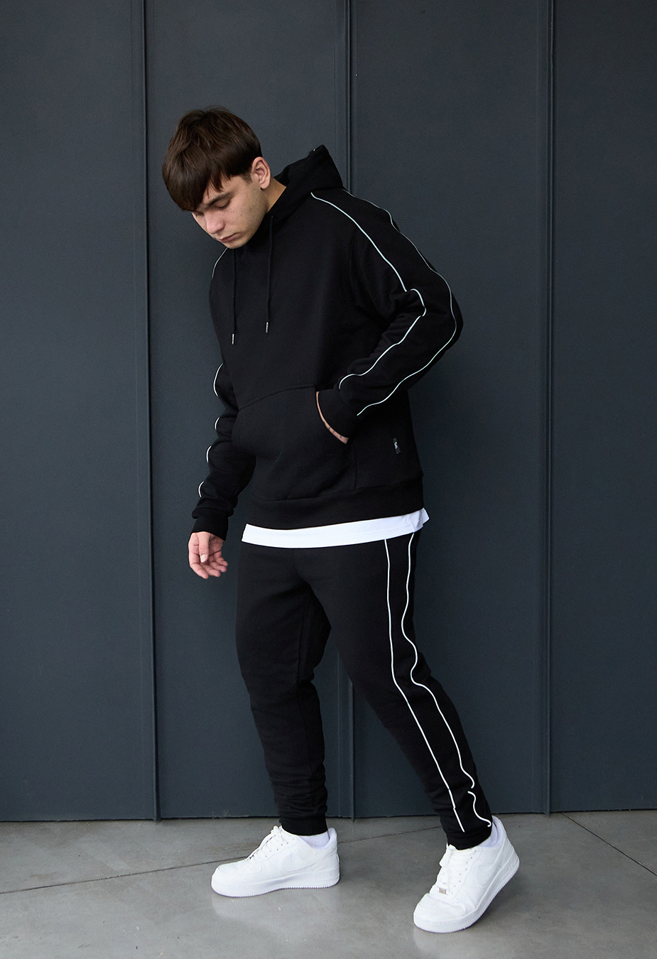 Dres Staff kant black oversize