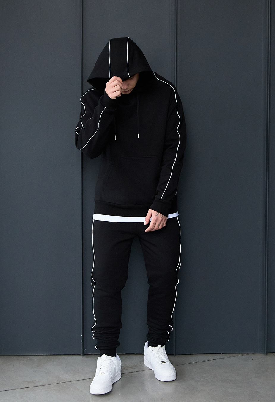 Dres Staff kant black oversize