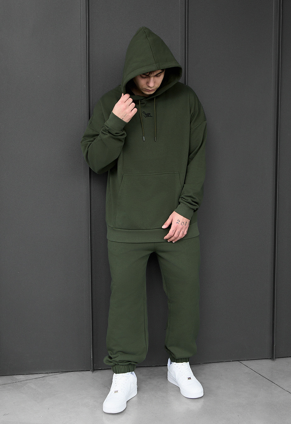 Dres Staff sei logo khaki oversize