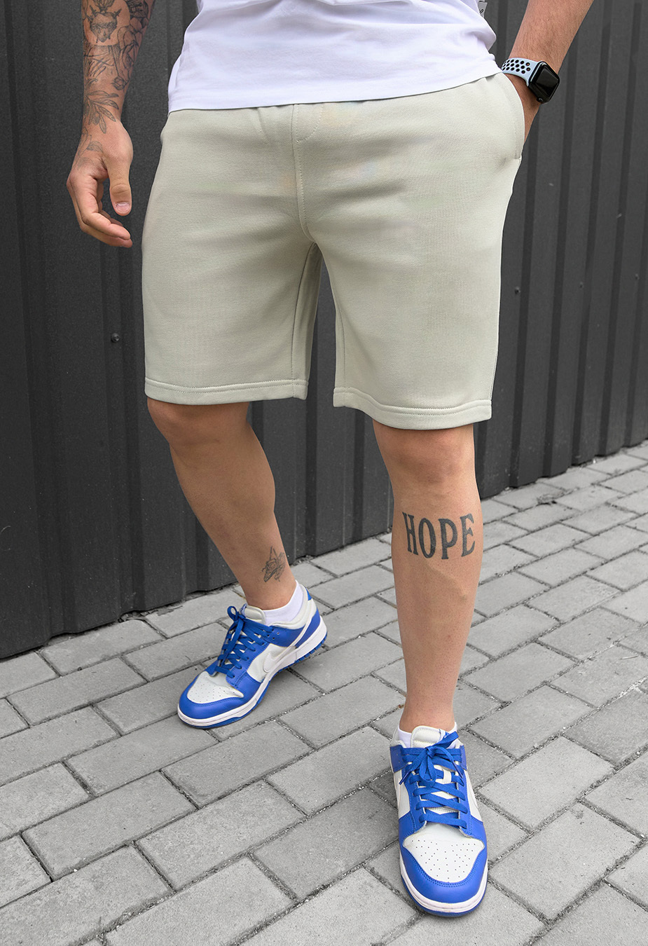 Spodenki Staff tor light olive