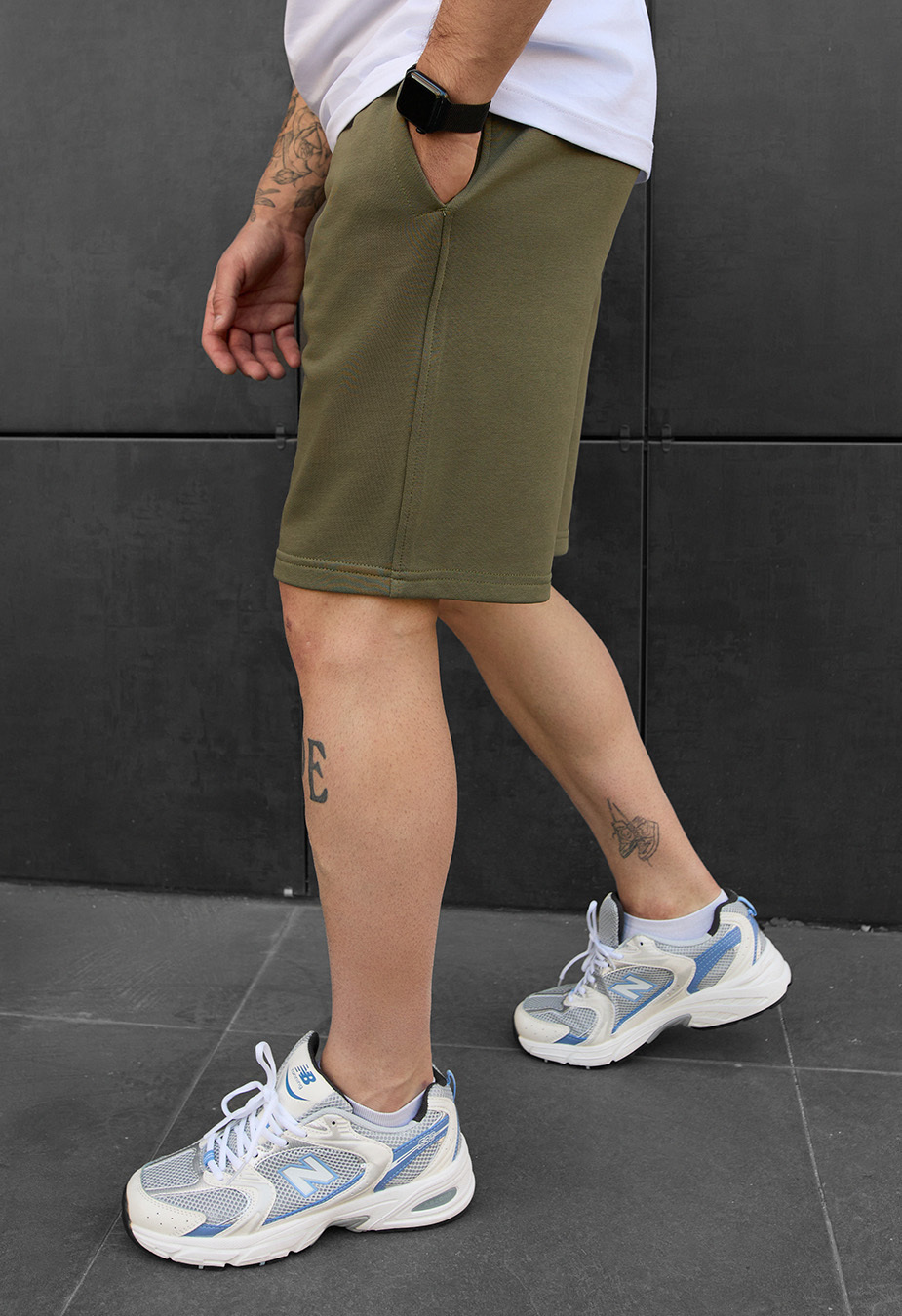 Spodenki Staff tor khaki