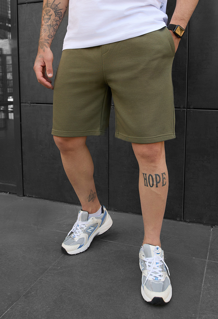 Spodenki Staff tor khaki