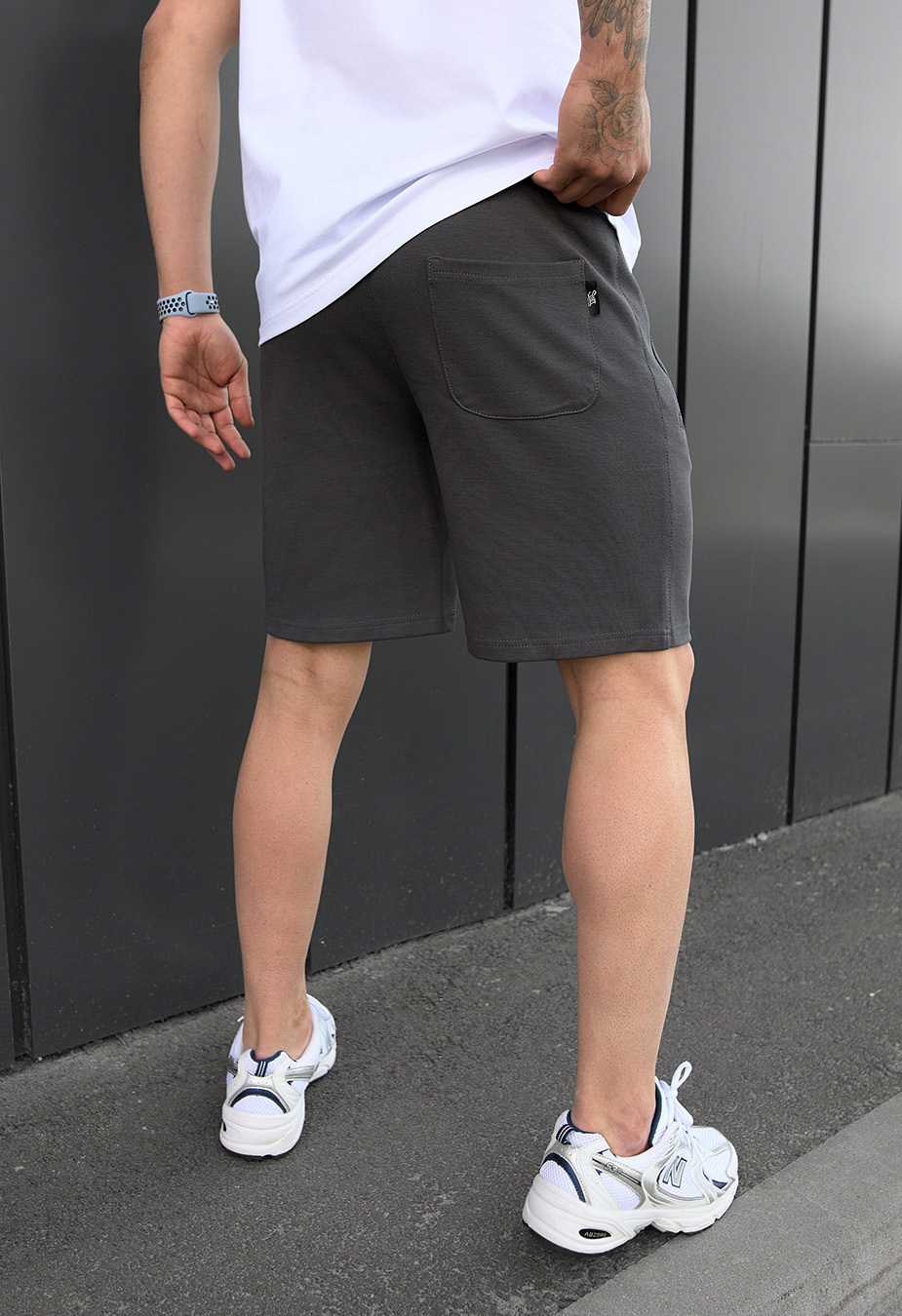 Spodenki Staff ley dark gray