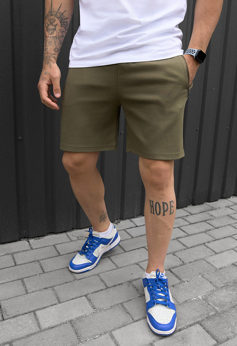 Spodenki Staff ley khaki
