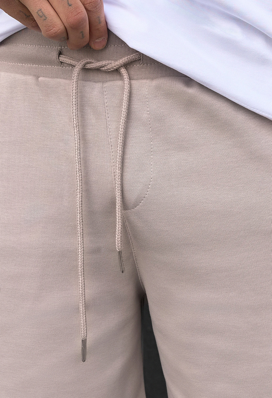 Spodenki Staff ley light gray