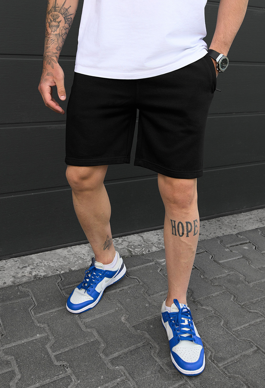 Spodenki Staff lam black logo