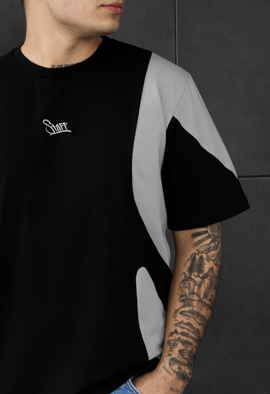Koszulka Staff to gray & black logo