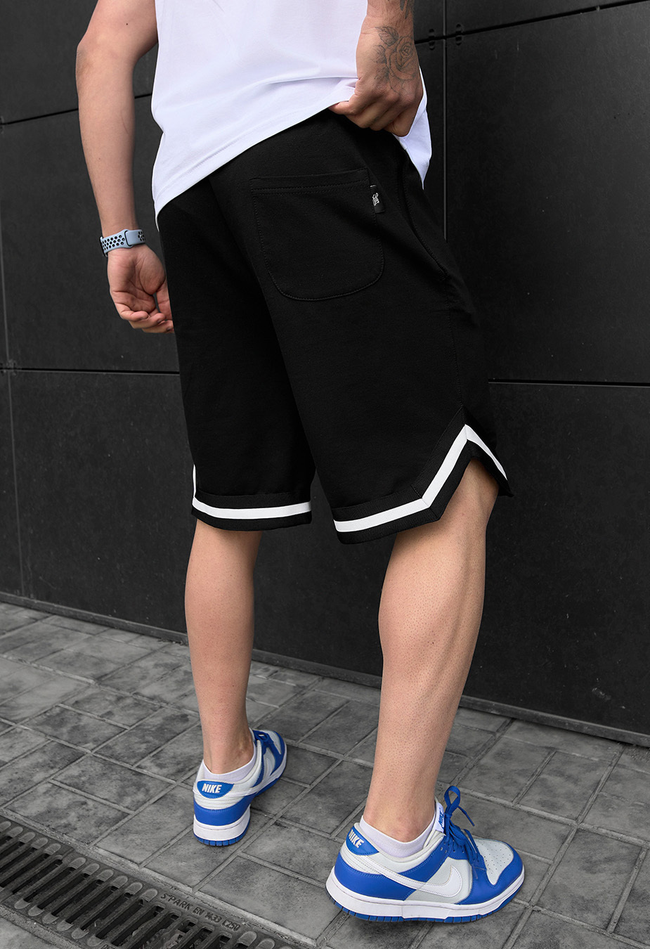 Spodenki Staff tw black