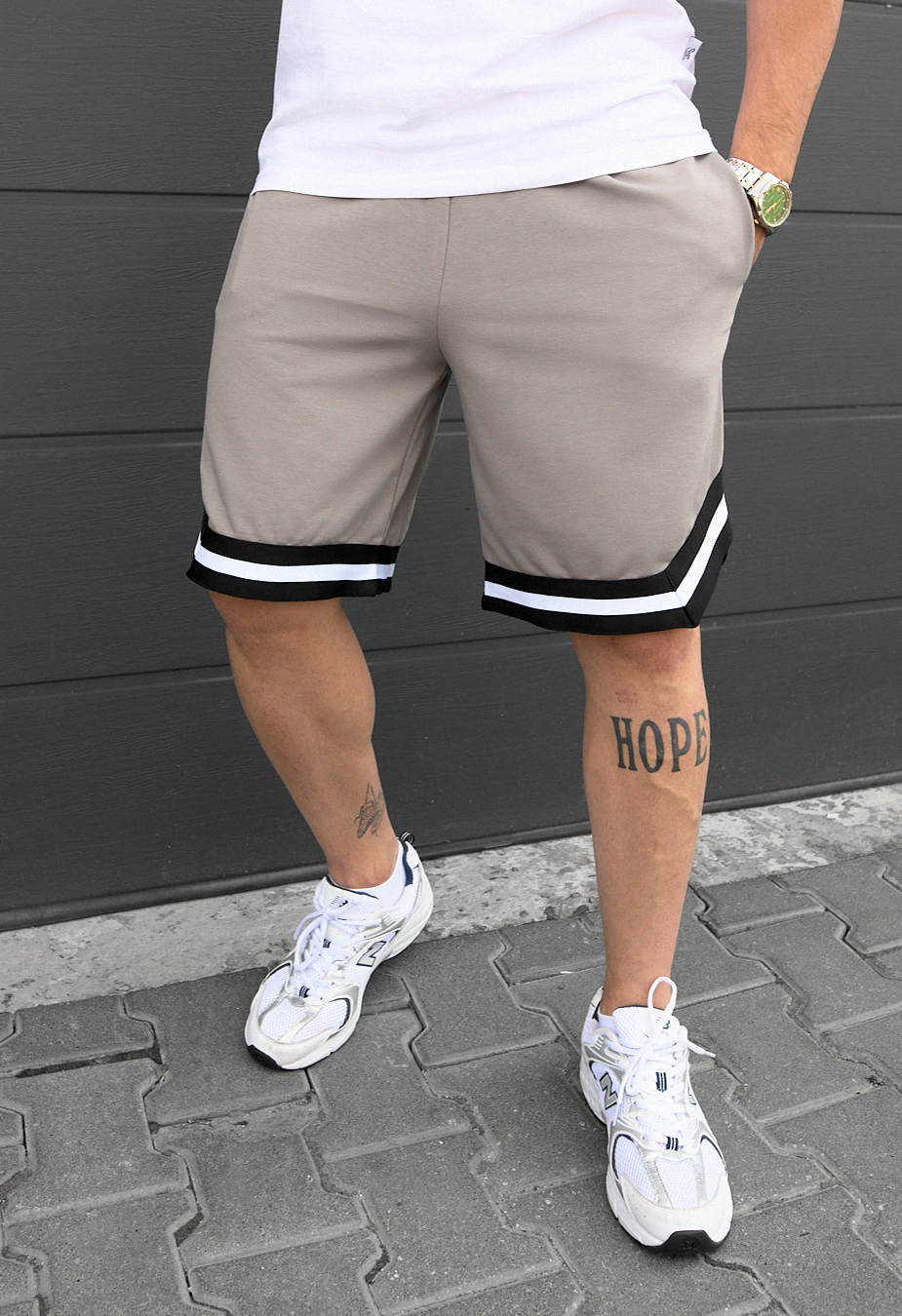 Spodenki Staff tw gray