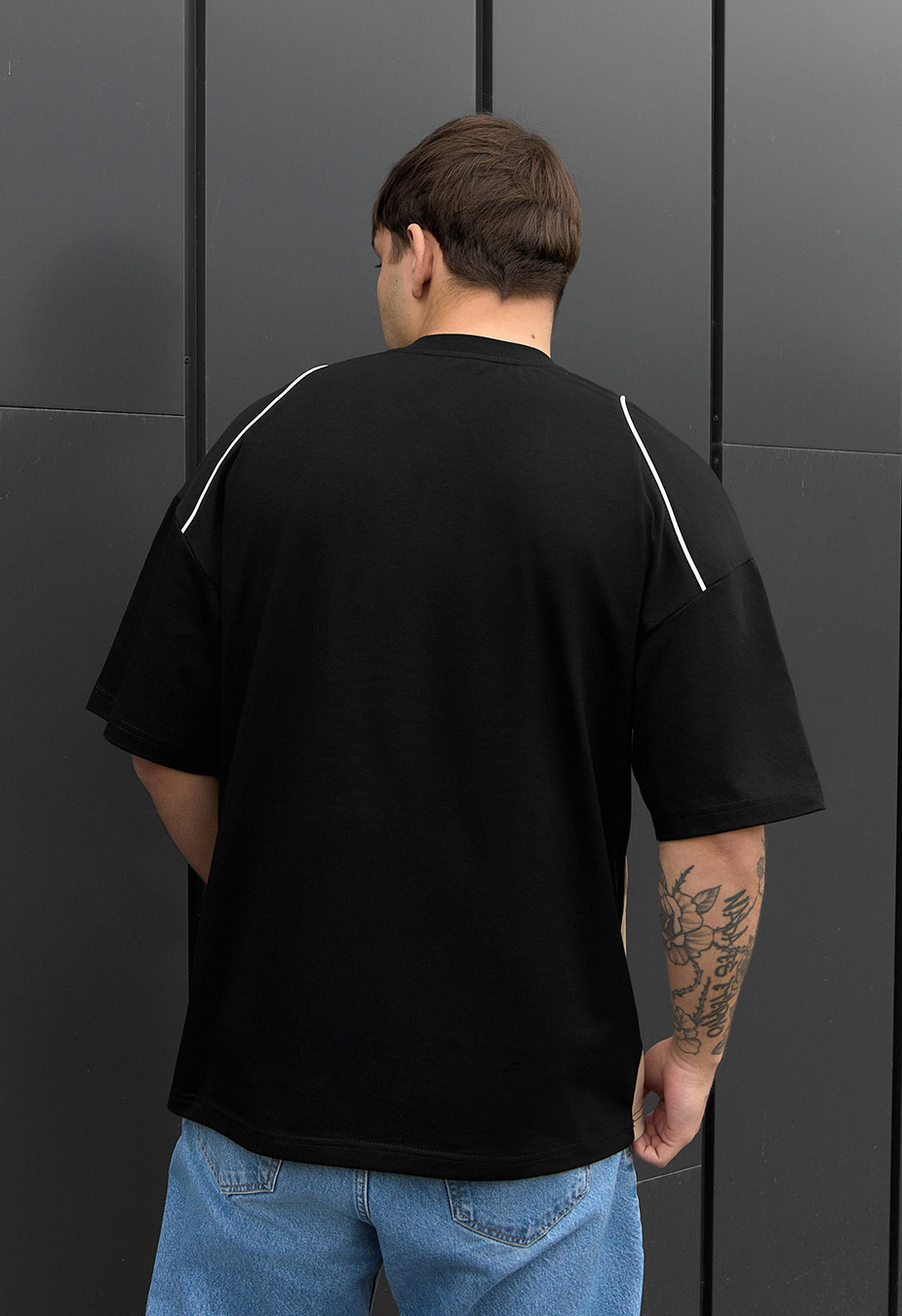 Koszulka Staff black & brown