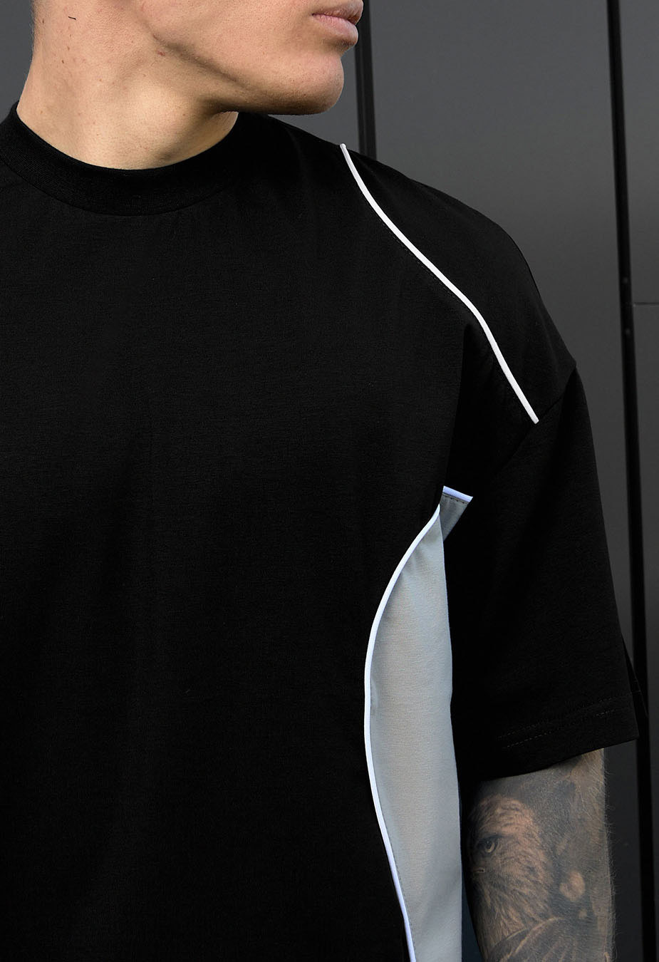 Koszulka Staff black & gray