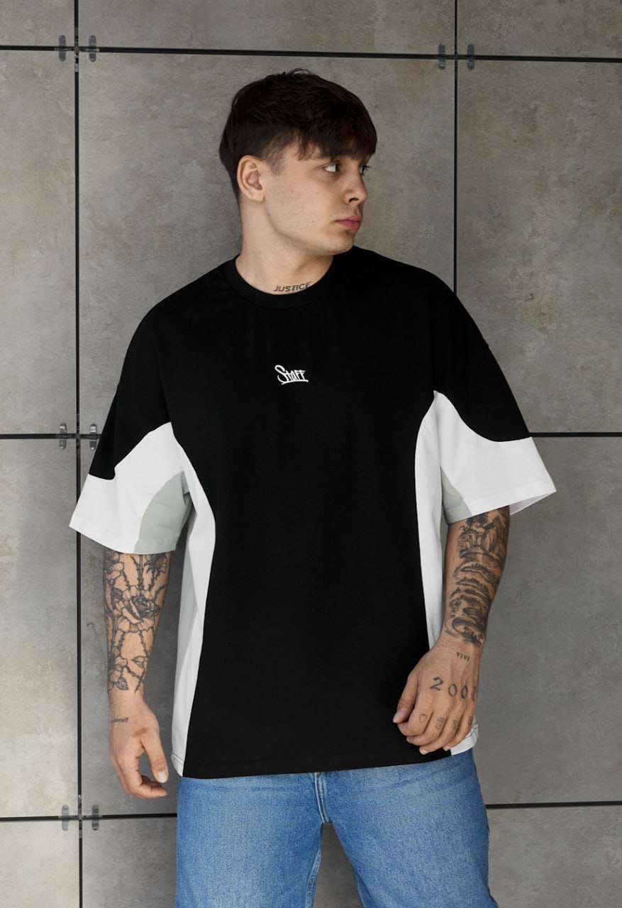 Koszulka Staff colors logo oversize