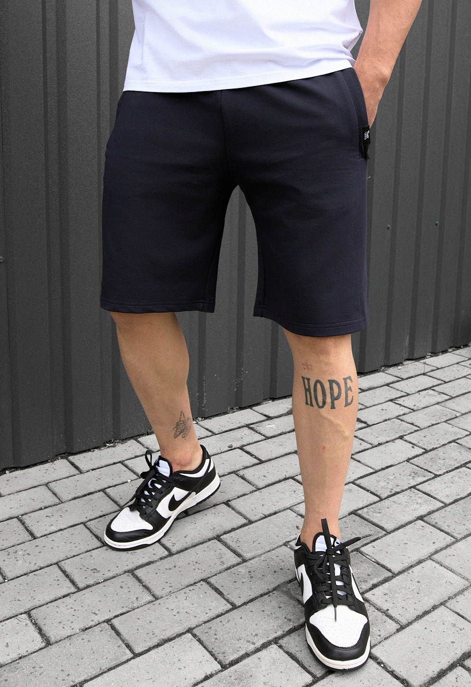 Spodenki Staff wh navy