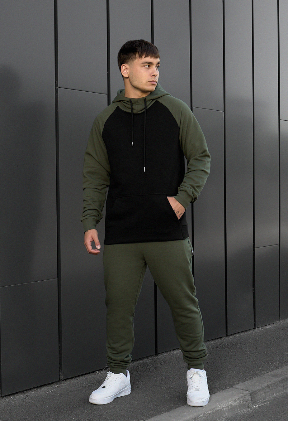 Dres Staff ro khaki & black