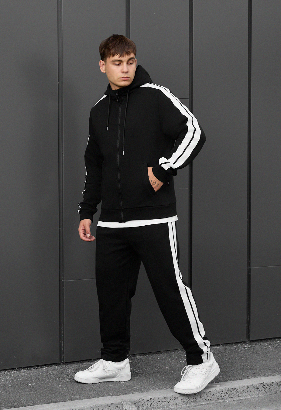 Dres Staff lampas zip black