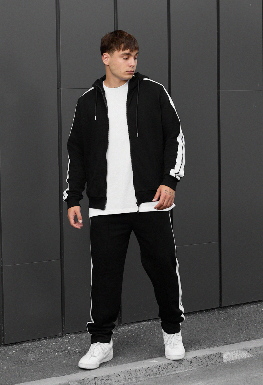 Dres Staff lampas zip black