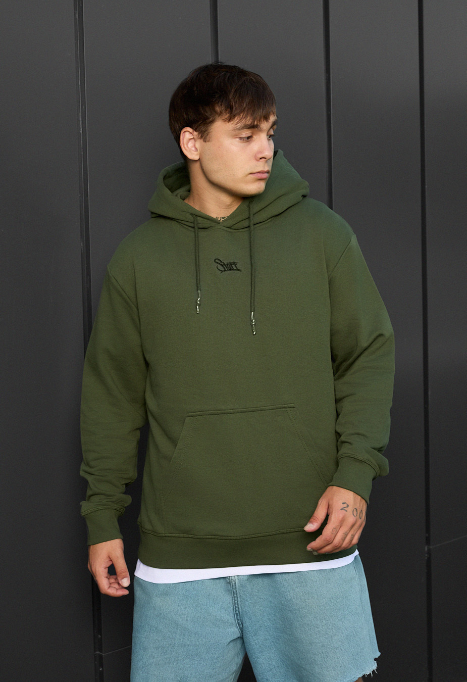 Bluza Staff khaki logo