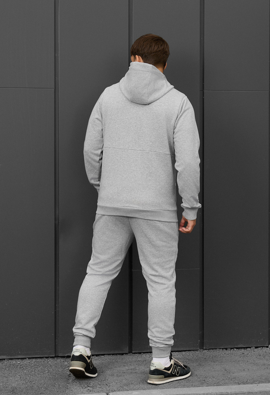 Dres Staff wo zip gray melange