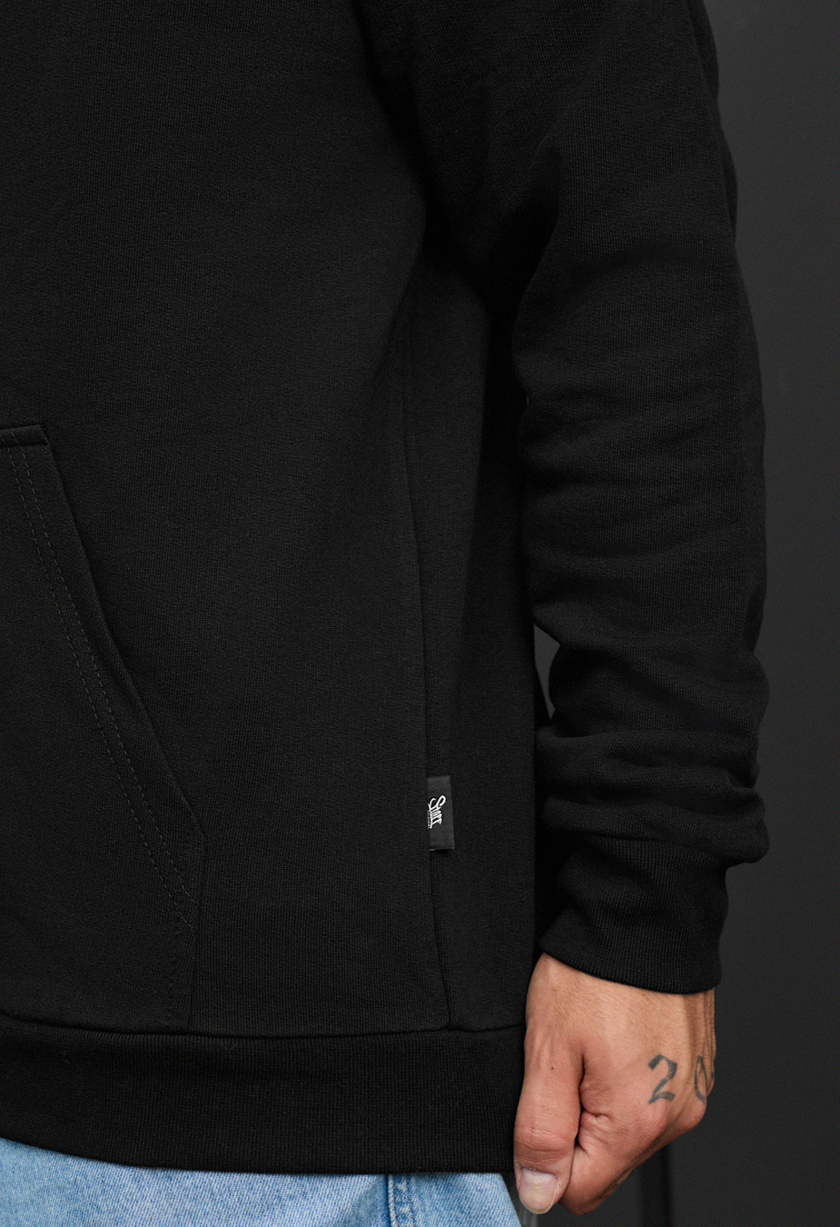 Bluza Staff di black zip