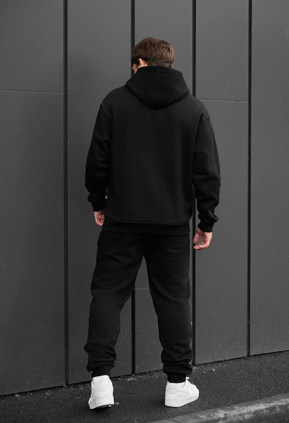 Dres Staff cr black oversize fleece