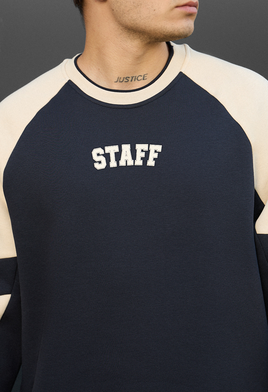 Bluza Staff logo oversize fleece