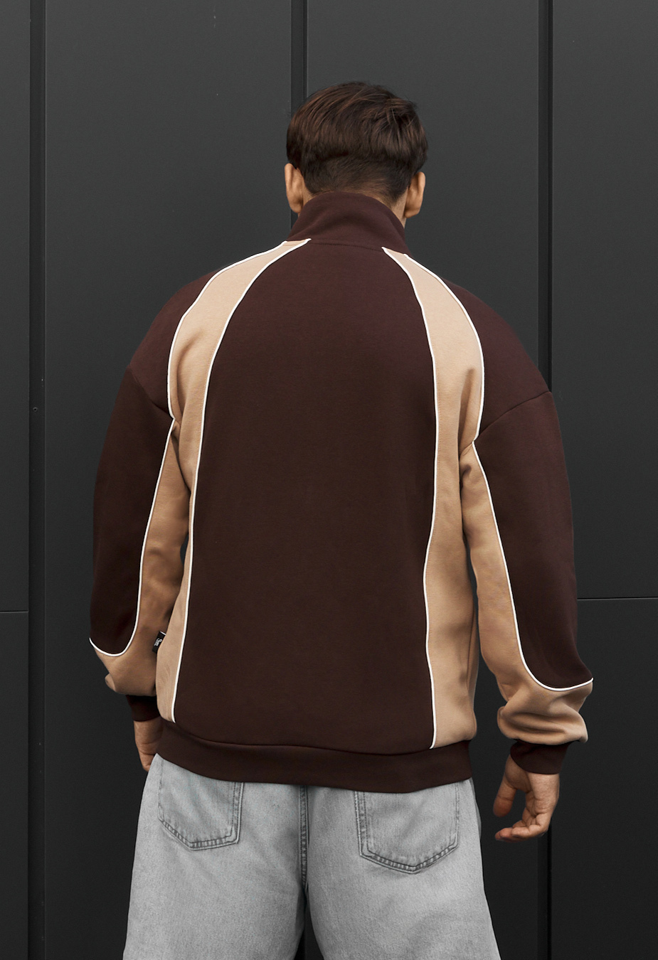 Olimpijka Staff mit brown & beige reflective fleece