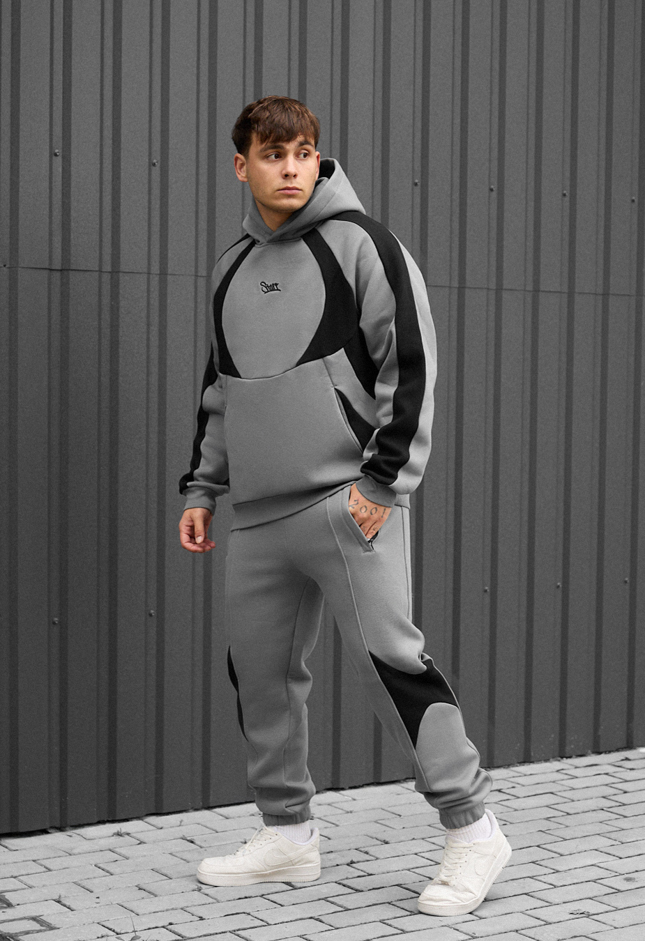 Dres Staff mil gray & black