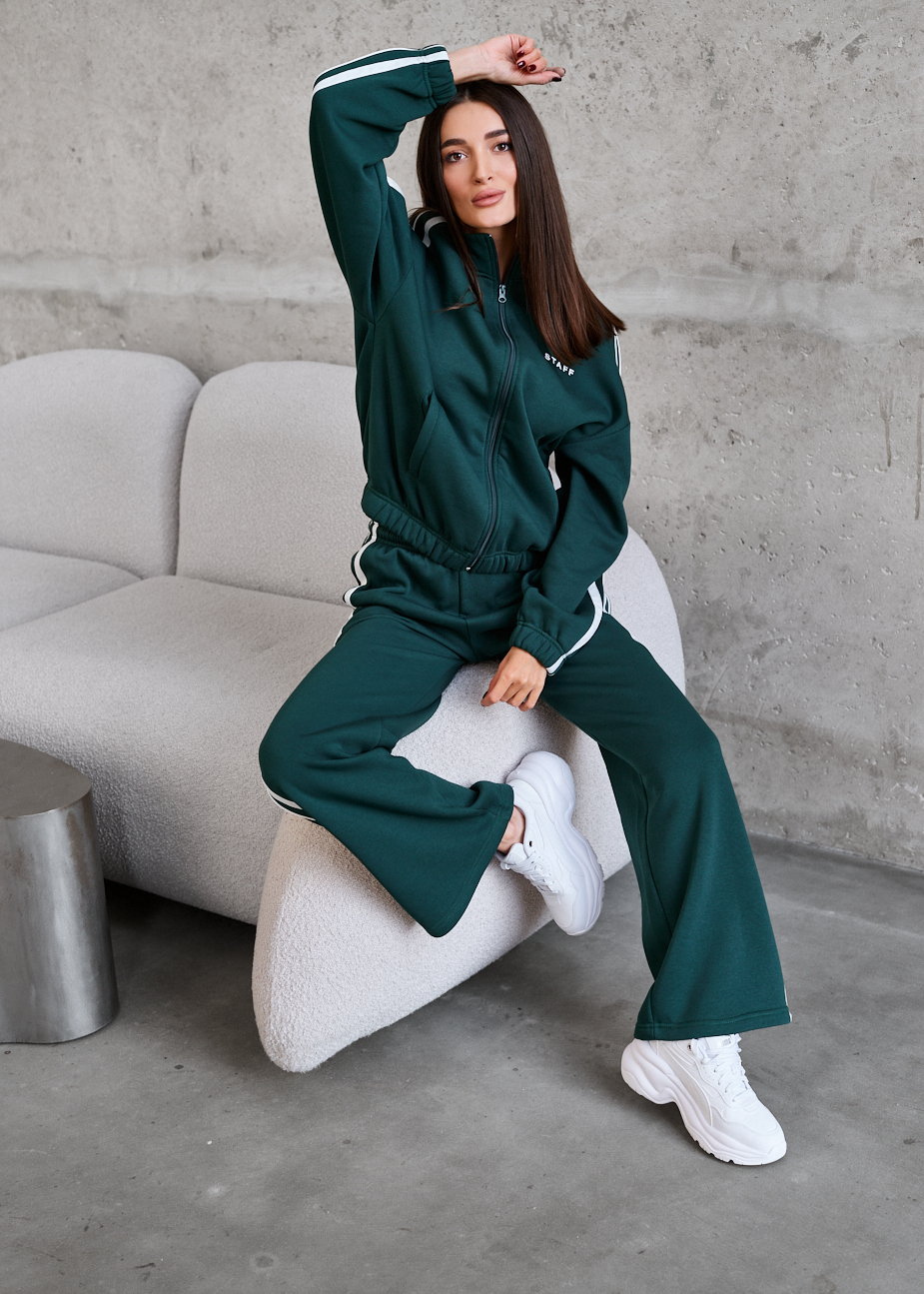 Dres Staff lik green reflective fleece