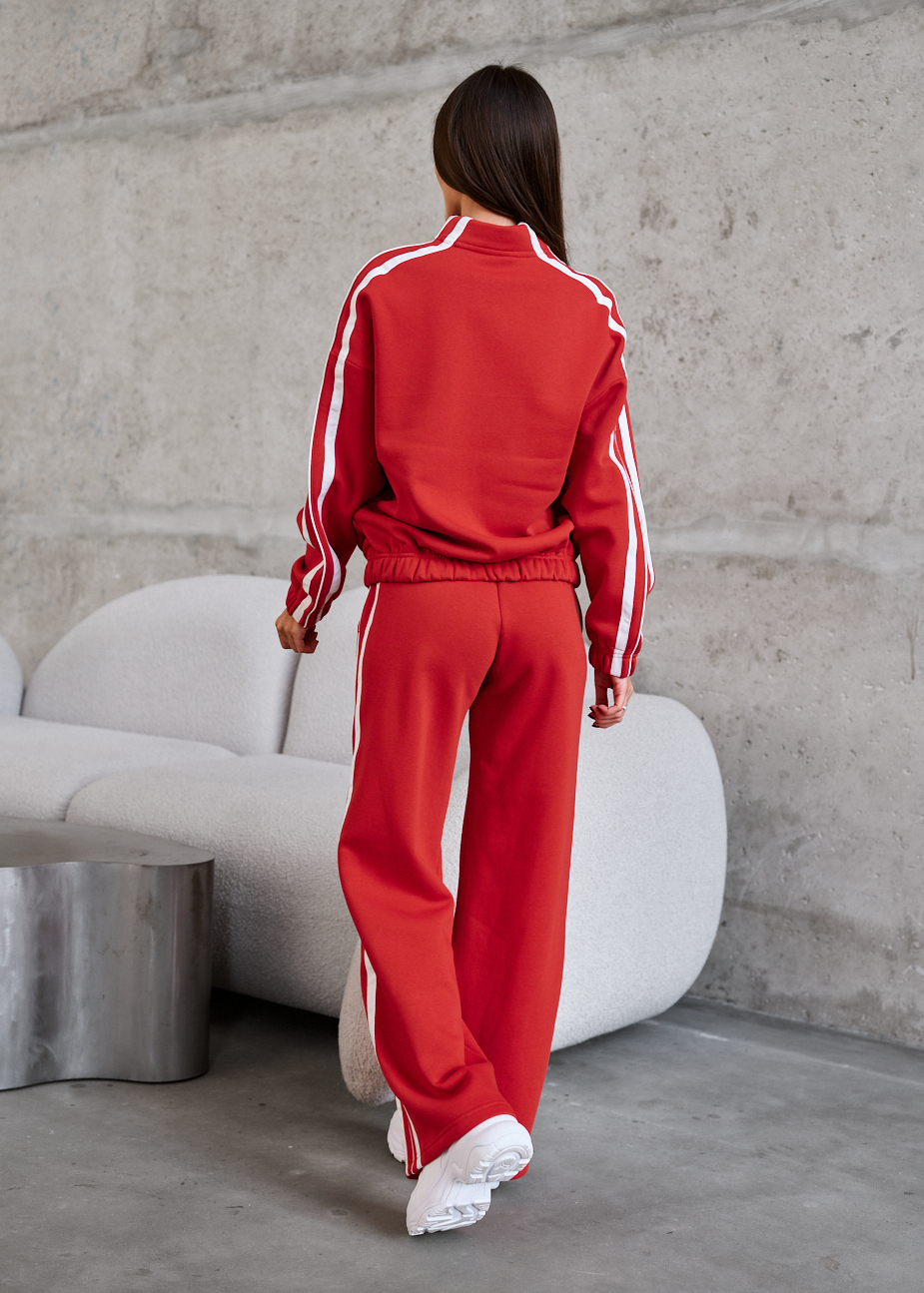 Dres Staff lik red reflective fleece