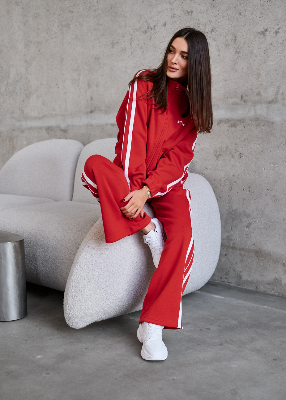 Dres Staff lik red reflective fleece