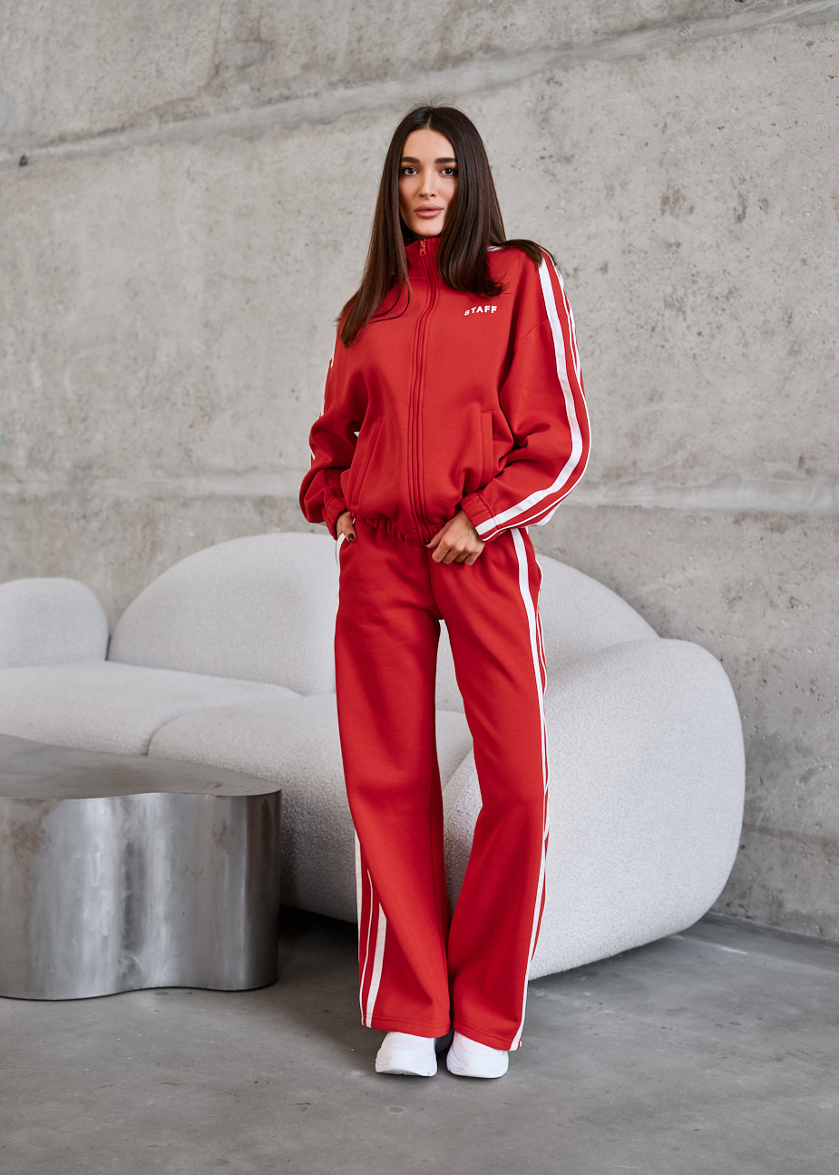 Dres Staff lik red reflective fleece
