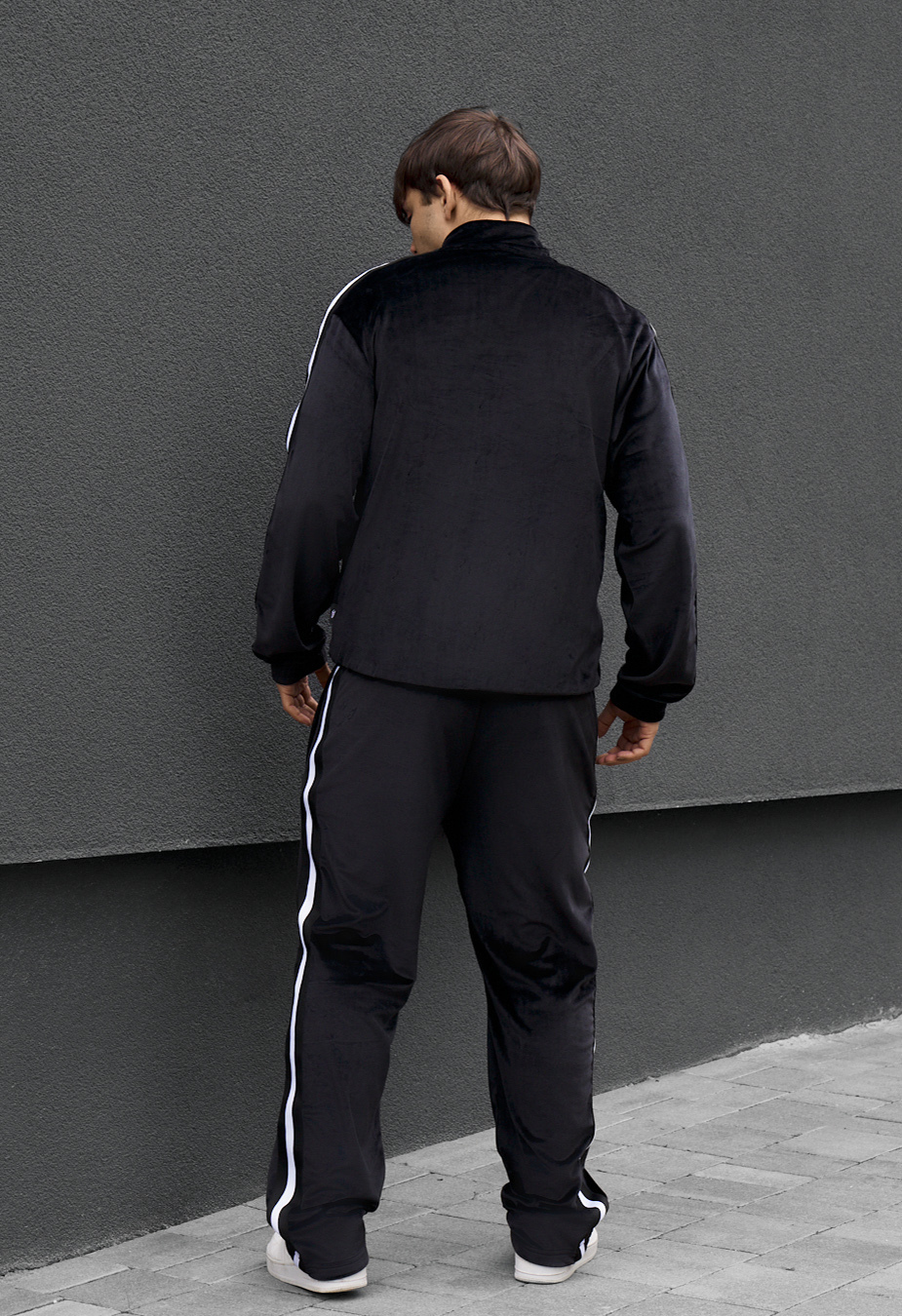 Dres Staff van black zip