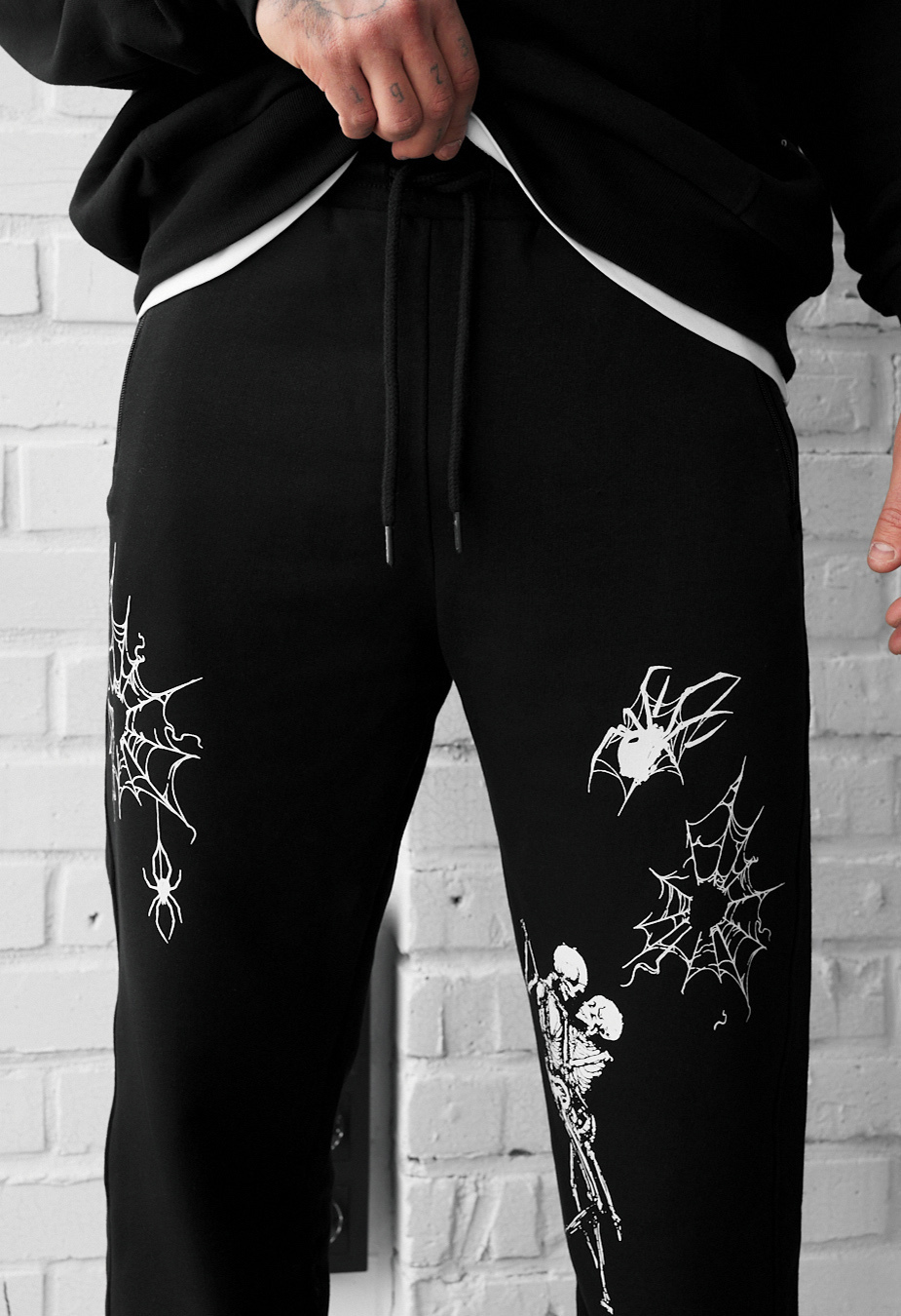 Spodnie dresowe Staff clo spider