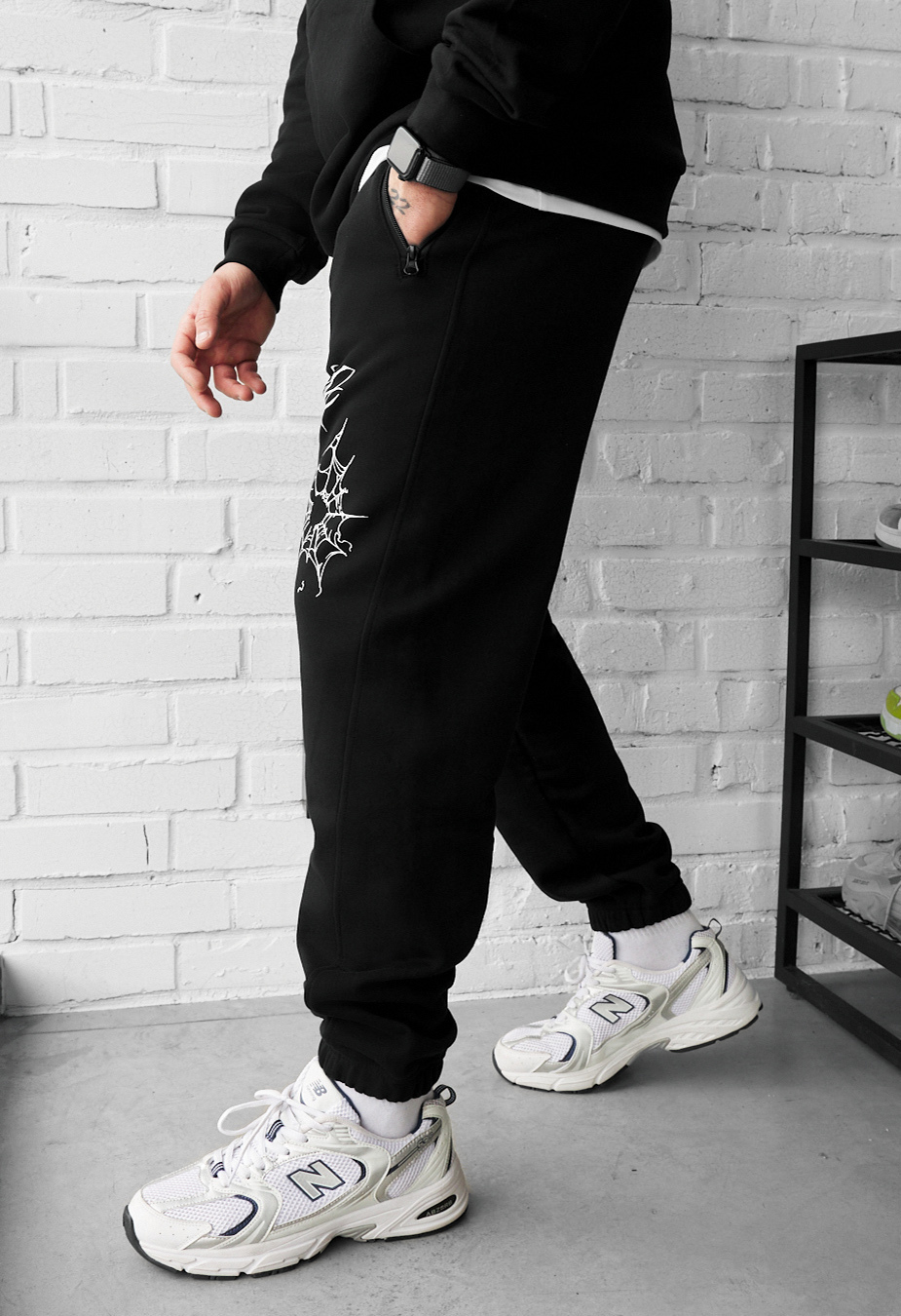 Spodnie dresowe Staff clo spider