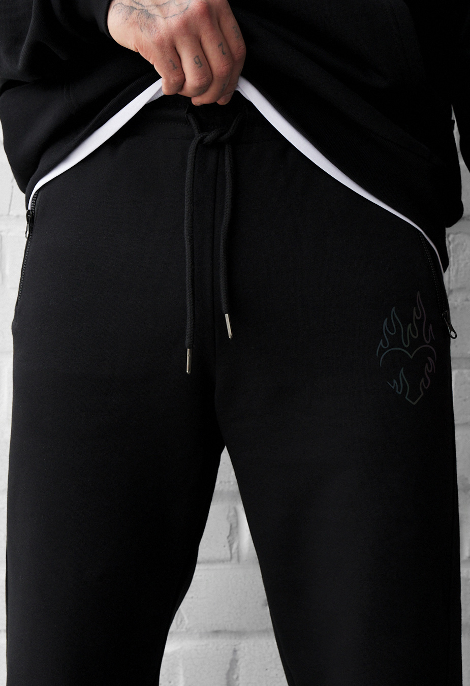 Spodnie dresowe Staff clo heart & fire reflective