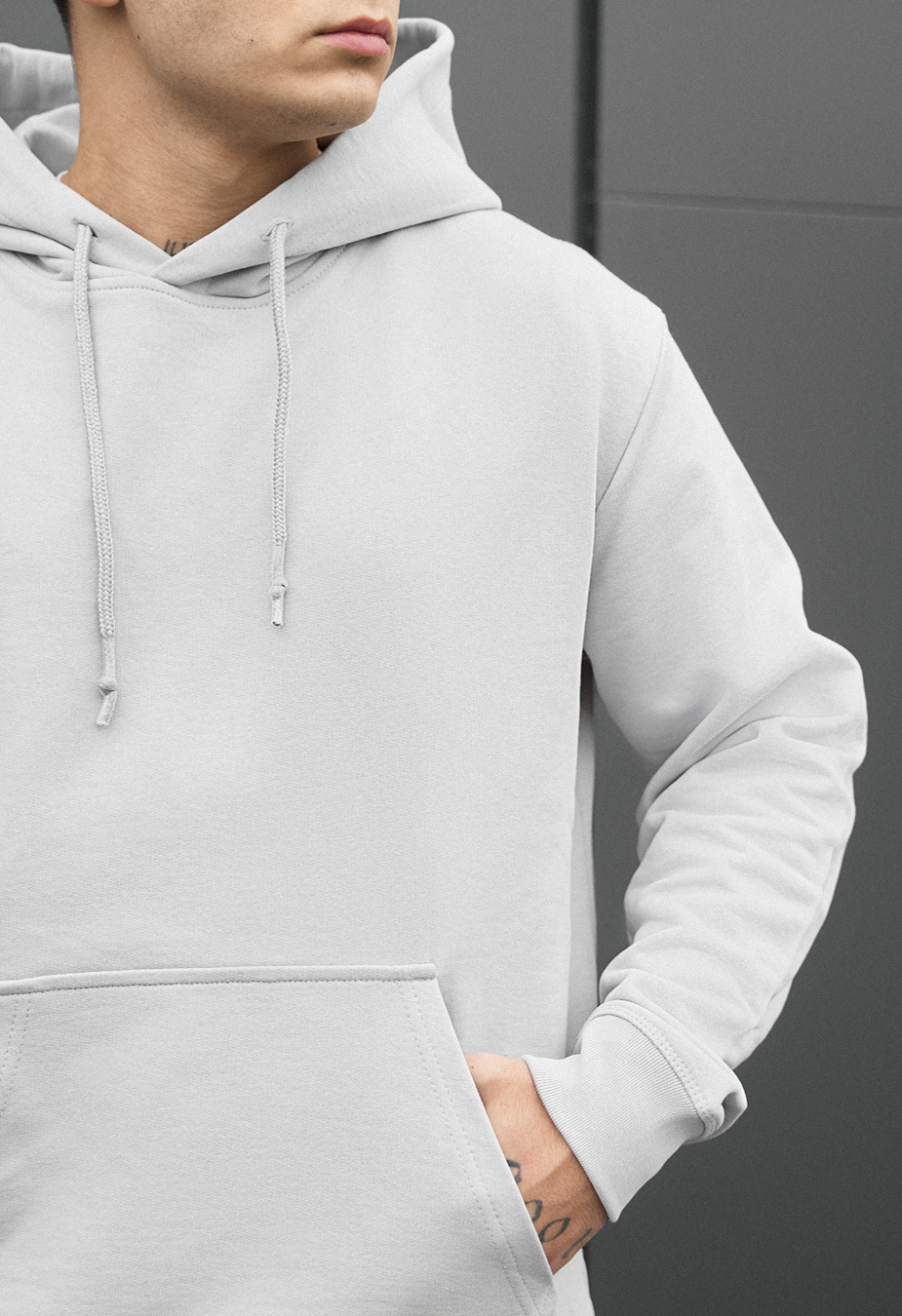 Bluza Staff light gray basic