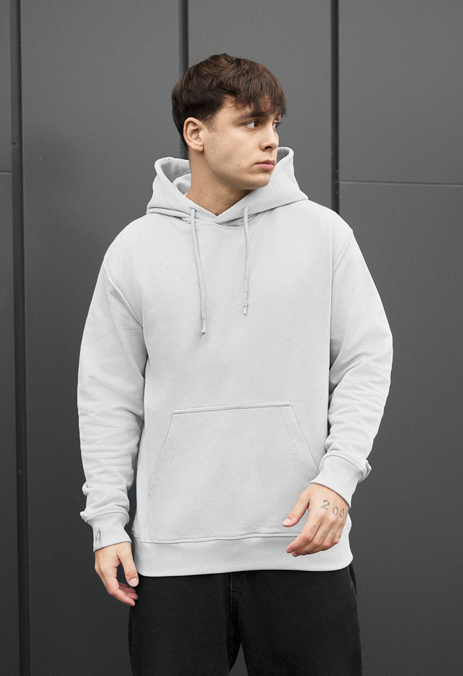 Bluza Staff light gray basic