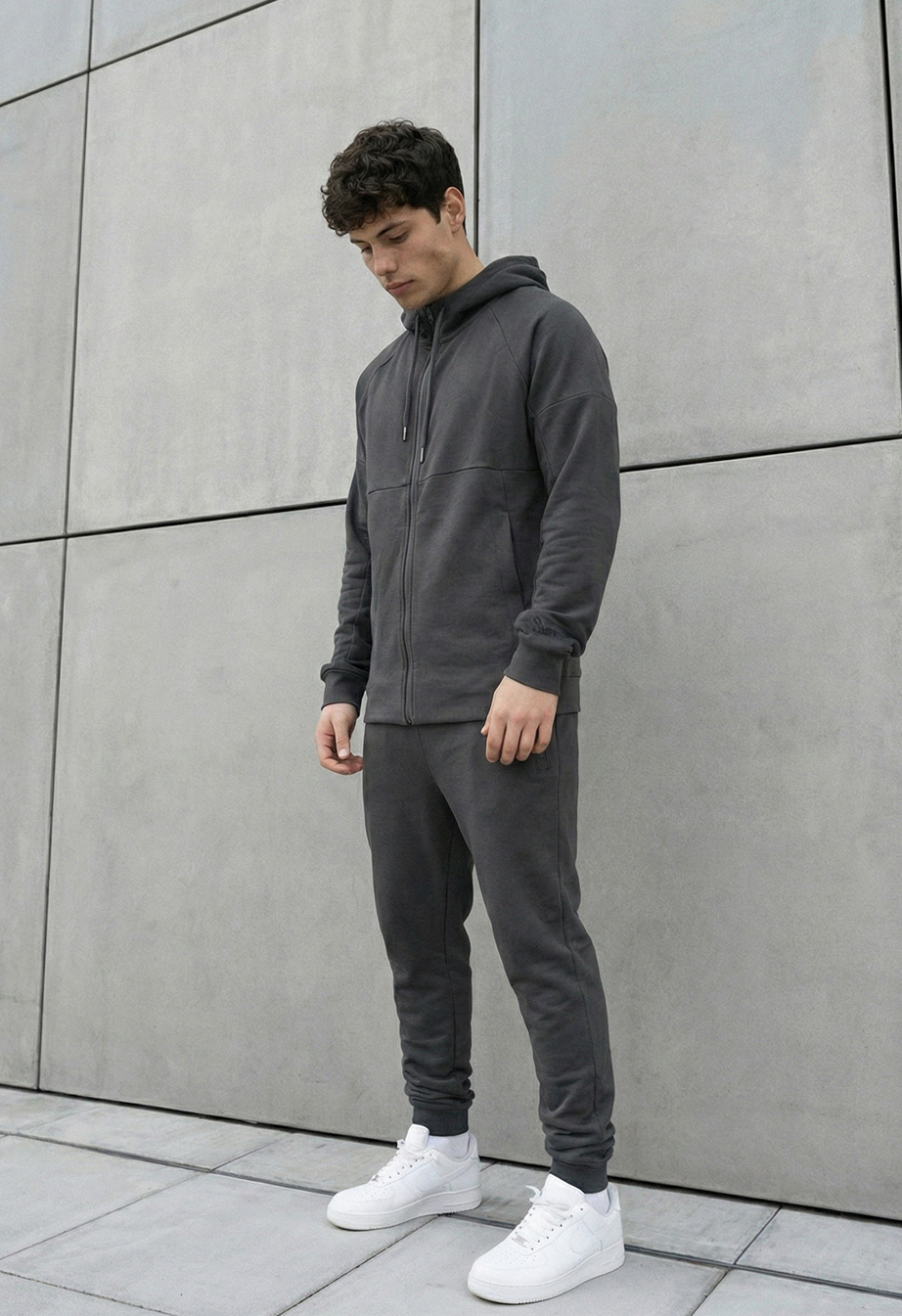 Dres Staff sh zip dark gray