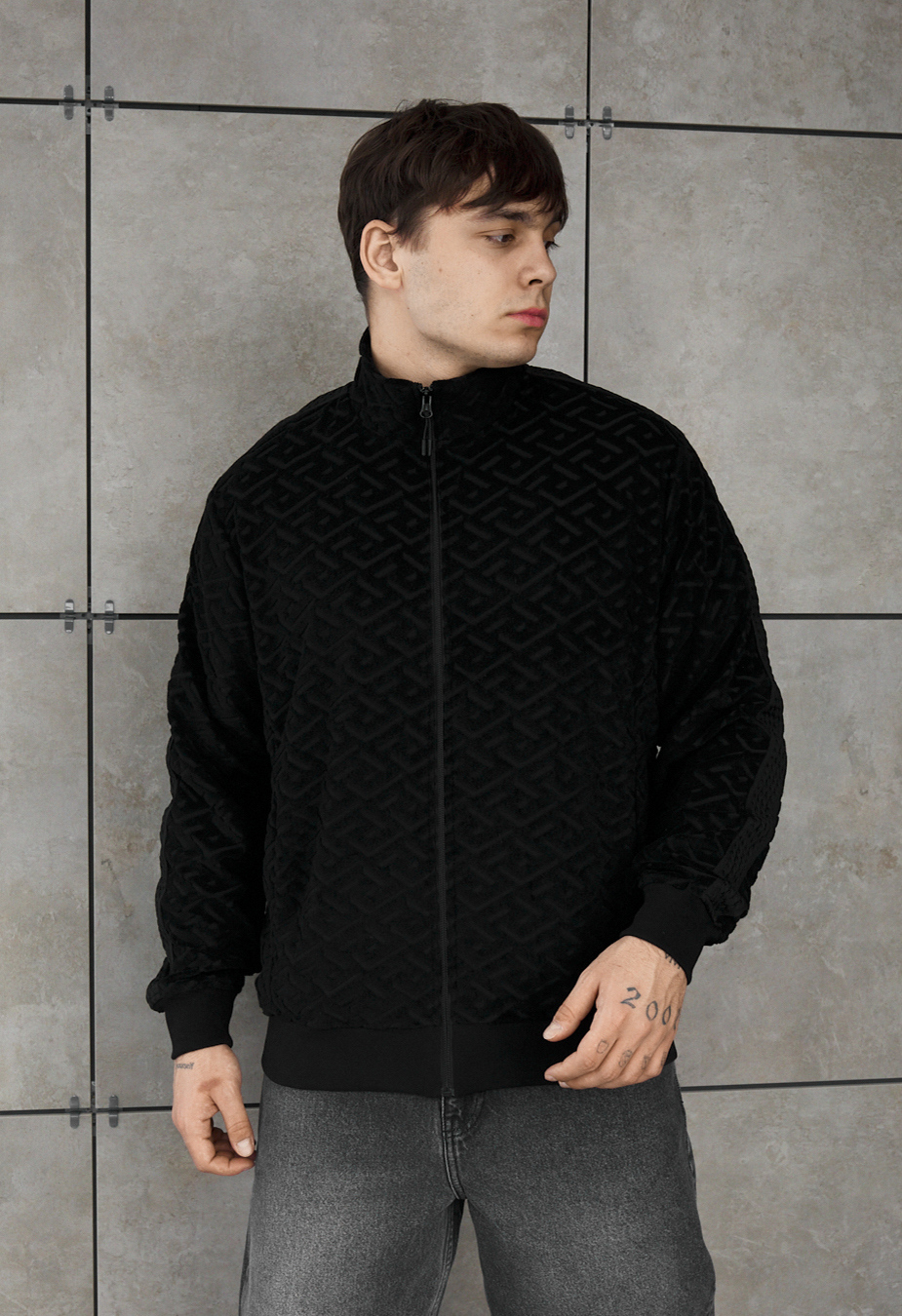 Olimpijka Staff ami black zip