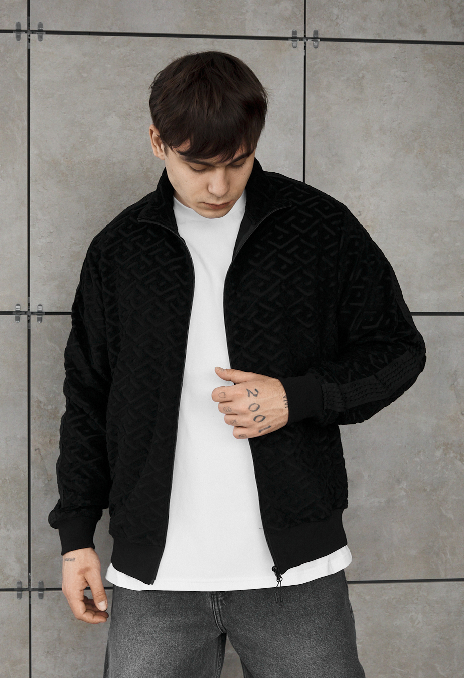 Olimpijka Staff ami black zip