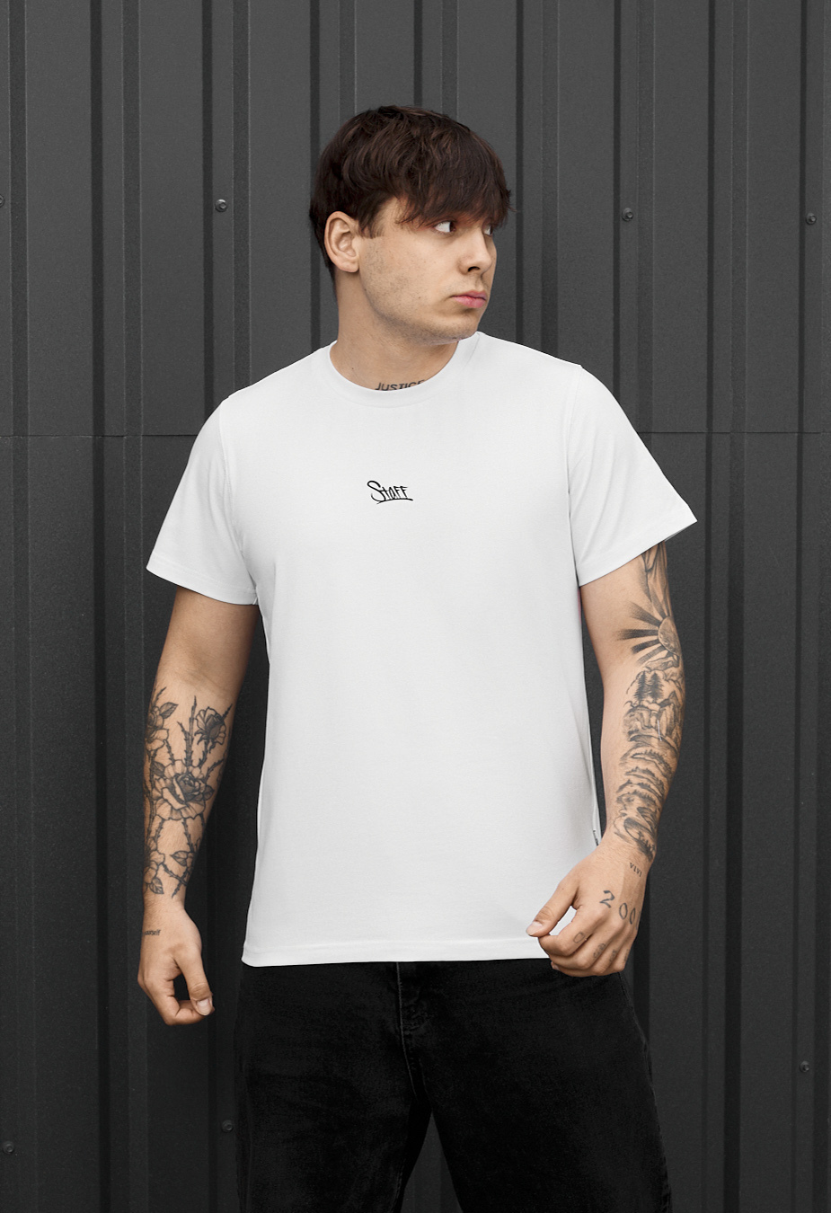 Koszulka Staff logo white
