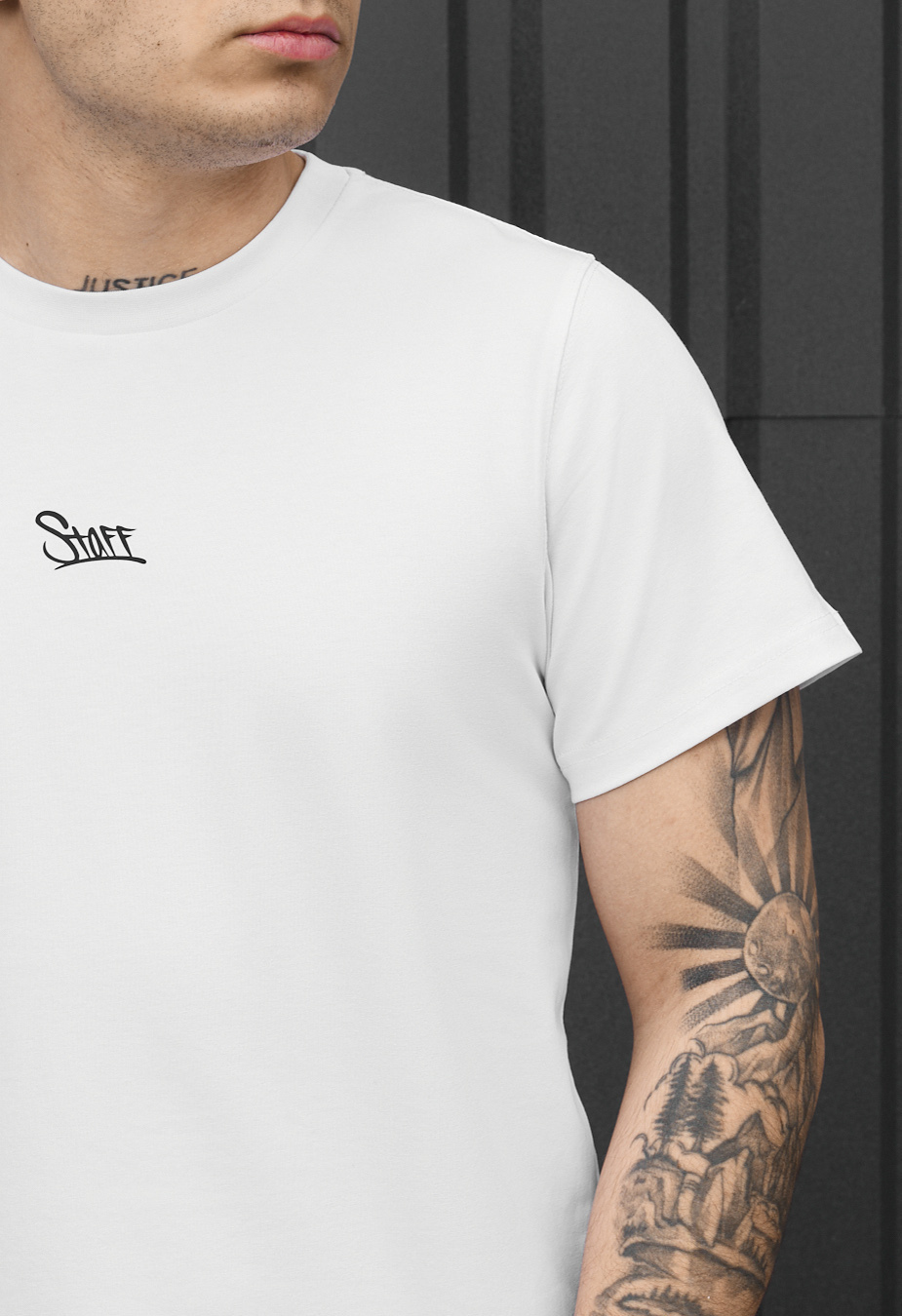 Koszulka Staff logo white