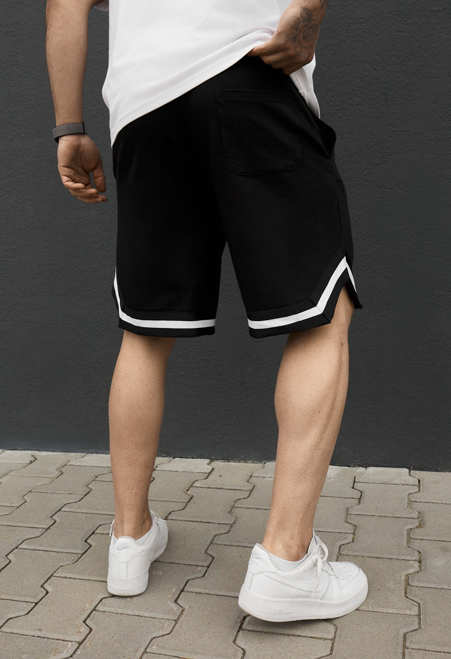 Spodenki Staff tw black