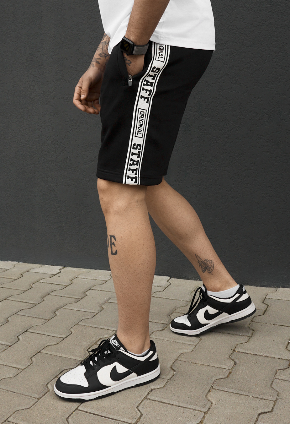 Spodenki Staff lam black logo 2